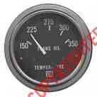 82344 Oil Gauge Temperature Deluxe Transmission Stewart Warner Series