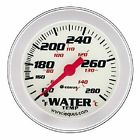 8442 Equus 2 5 8 Inch White Faced Mechanical Water Temperature Gauge Kit 047923084427