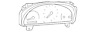 5371364 9-5 Saab Genuine Inst Cluster