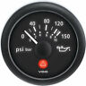 A2c534131411 Vdo Viewline Onyx Oil Pressure Gauge Sender Kit 754059056807