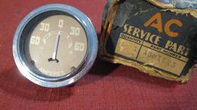 1501125 Ac Nos 1948 Oldsmobile Pontiac Ammeter Gauge In Box