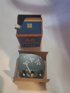 1512126 Ac Nos 1949 1950 Pontiac Temperature Gauge New Old Stock Chieftan Stratoliner 49 50