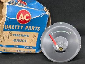 1514195 Ac Nos 1959 1960 Chevrolet Impala Biscayne Bel Air Temperature Indicator Dash Gauge