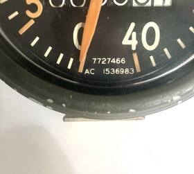 1536983 Ac Vintage 4000 Rpm Tachometer Not Tested For Parts Or Repair