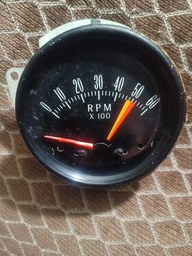 6411313 Ac 1965 Chevy Ii Nova Tachometer Tach Oem Gm Option 1963 1964 Rpm Gauge 12v