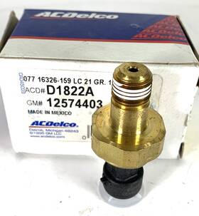12677839 Ac Delco 12574403 Oem Gm Oil Pressure Sensor 03-07 Avalanch Sierra Silverado 25/3500 8.1l