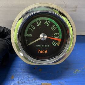 1549082 Ac Delco 1960 1961 Corvette Tachometer Assembly 6500 Rpm Red Line 1549082 Ac Delco 1960 1961 Corvette Tachometer Assembly 6500 Rpm Red Line