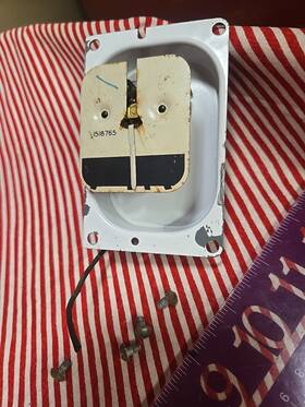1518765 Ac Delco Gm 1956 Buick Dash Fuel Gas Gasoline Gauge Vintage Working