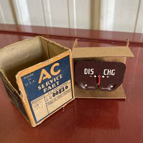 1500510 Ac Gm Chevrolet Battery Amp Gauge For 1946 1947 1948 Passenger Nos