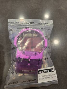 Addw1-gh-52mm-pp Add W1 Ver.2 Pillar Holes Gauge Cup Holder Pod 52mm 2 Inch Heavy Duty Purple Addw1-gh-52mm-pp Add W1 Ver.2 Pillar Holes Gauge Cup Holder Pod 52mm 2 Inch Heavy Duty Purple