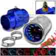 Adtwatemp38mmbl Gawater27 Dpt Motorsport Tinted 7 Color Water Temperature Sensor Gauge Meter Aluminum 38mm Adaptor Blue