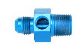 Fcm2279 Aeroquip #8 To 3/8in Npt Str Adpt With 1/8in Port