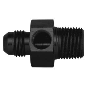 Fcm5277 Aeroquip 6an To 3/8npt Adapter Fitting With 1/8npt Port Fcm5277 Aeroquip 6an To 3/8npt Adapter Fitting With 1/8npt Port
