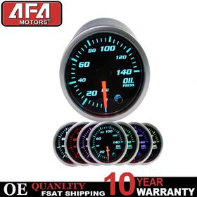 Afa Motors 653561555580 2 Inch 52mm New Model Alluminium Digital Led Electronic Oil Pressure Gauge Meter
