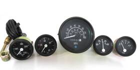 Aftermarket New Rp-jb56m 80 Mph Speedometer Temp Oil Fuel Amp Gauge Set For Willys Mb Jeep Ford Cj Gpw