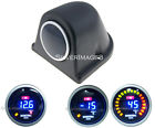 Agg Universal Blue Digital Led Turbo Boost Volt Combo Gauge