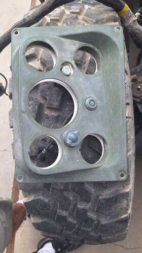 12339735 Am General Humvee M1151 Gauge Panel Bezel Plastic Hmmwv Instrument 12339735 Am General Humvee M1151 Gauge Panel Bezel Plastic Hmmwv Instrument