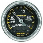 Am4703 Auto Meter Autometer Carbon Fiber Psi Mechanical Boost Gauge