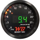 Apsx B2 R Digital Boost Display Gauge Green 881314545995 Apsx B2 R Digital Boost Display Gauge Green 881314545995