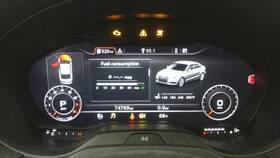 8v0920890 Audi 257-10880 Oem Speedometer Instrument Cluster For S3 2.0l At 74k