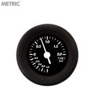 Gar133zmxmacad Aurora Gauge Instuments Black Metric Marker Turbo