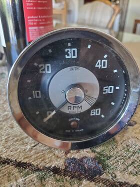 Rn2313 Austin Healey Rn2313/00 Sprite Mk Ii Smiths Tachometer Outstanding Working Condition