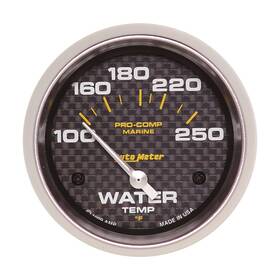 Auto Meter 046074142543 - Carbon Fiber 2.62 Inch In-dash Mount Water Temperature Gauge Auto Meter 046074142543 - Carbon Fiber 2.62 Inch In-dash Mount Water Temperature Gauge