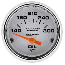 Auto Meter 046074142567 200764-35 Pro-comp Ultra Lite Marine Oil Temperature Gauge Diameter