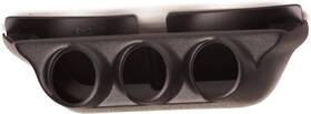 18023 Auto Meter Gauge Works Triple Overhead Console Pod