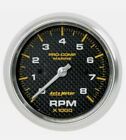 Auto Meter 200779-40 3-3/8inch In-dash Tachometer 0-8 000 Rpm