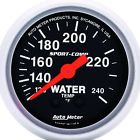 Auto Meter 3332 Sport-comp Mechanical Water Temperature Gauge 046074033322 Auto Meter 3332 Sport-comp Mechanical Water Temperature Gauge 046074033322