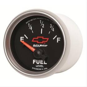 3613-00406 Auto Meter Autometer Sport-comp Ii Chevy Bowtie Electrical Fuel Level Gauge 2 1/16 Inch Dia