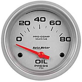 Auto Meter 460741378910 200747-33 Pro-comp Ultra Lite Marine Oil Pressure Gauge Diameter 2-5 Auto Meter 460741378910 200747-33 Pro-comp Ultra Lite Marine Oil Pressure Gauge Diameter 2-5