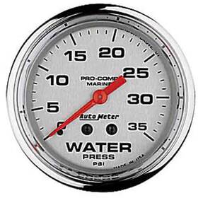 Auto Meter 460741617972 200773-35 Pro-comp Ultra Lite Marine Water Pressure Gauge Diameter 2