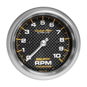 4798 Auto Meter Carbon Fiber Electric In-dash Tachometer