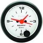 5785 Auto Meter Gauge Clock 2 1/16inch 12hr Analog Phantom 5785 Auto Meter Gauge Clock 2 1/16inch 12hr Analog Phantom