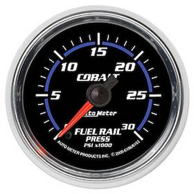 6186 Auto Meter Cobalt Diesel Fuel Rail Pressure Gauge