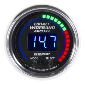 6197 Auto Meter Gauge Air/fuel Ratio-pro Plus 2 1/16 10 1-20 1 Digital With Peak /