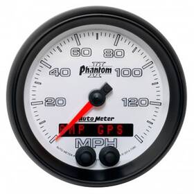 7580 Auto Meter Phantom Ii Led Gps Speedometer 3-3/8 Electrical 0-140 Mph In-das 7580 Auto Meter Phantom Ii Led Gps Speedometer 3-3/8 Electrical 0-140 Mph In-das