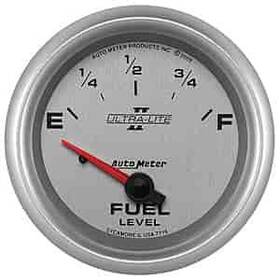 7716 Auto Meter Ultra-lite Ii Fuel Level Gauge