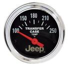 880430 Auto Meter Gauge Transfer Case Temp 2 1/16inch 250 Degrees F Elec Fits