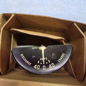 11681a Autolite Auto-lite Ammeter Guage 1949 Plymouth P17 P18 Dodge D31 D32 Nos