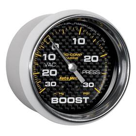 20077540 Autometer Auto Meter 200775-40 - Marin Carbon Fiber Mechanical Vacuum/boost Gauge 20077540 Autometer Auto Meter 200775-40 - Marin Carbon Fiber Mechanical Vacuum/boost Gauge
