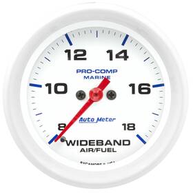 200870 Autometer Air/fuel Ratio-wideband Analog 2 5/8 White