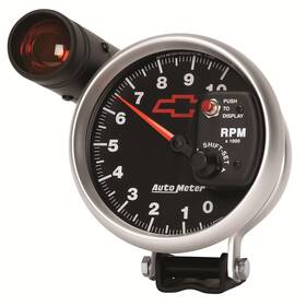 3699-00406 Autometer - Gm Black Series 5 Inch Pedestal Tachometer Gauge With