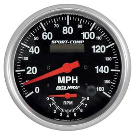 3978 Autometer Sport-comptach/speedo Combo