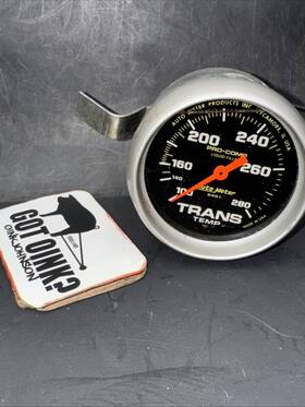 5451 Autometer Auto Meter Pro-comp Liquid-filled Mechanical Transmission Temp Gauge 2 5/8 Inch