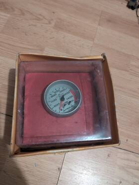 7774 Autometer Electric Nitrous Pressure Gauge 2-5/8 Inch Ultra-lite Nos Open Box