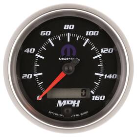 880022 Autometer Auto Meter - Mopar Series 3-3/8 Inch Speedometer Gauge 0-160 Mph