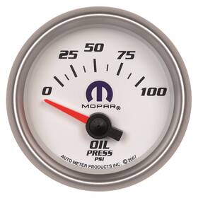 880029 Autometer Fits For Mopar Electric Oil Pressure Gauge 880029 Autometer Fits For Mopar Electric Oil Pressure Gauge